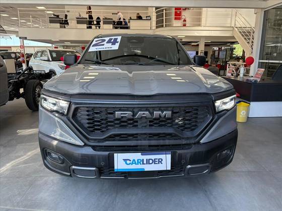 RAM RAMPAGE 2.0 HURRICANE 4 TURBO GASOLINA REBEL 4X4 AUTOMÁTICO